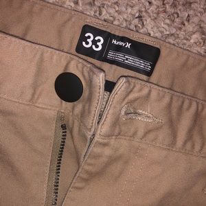 Men’s Hurley khaki pants 33